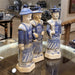 Danny's Fine Porcelain Home Decor Danny's Fine Porcelain SMALL SET OF 3 MEN(BLUE AND WHITE) 41273