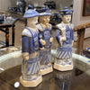 Danny's Fine Porcelain Home Decor Danny's Fine Porcelain SMALL SET OF 3 MEN(BLUE AND WHITE) 41273