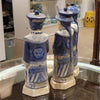 Danny's Fine Porcelain Home Decor Danny's Fine Porcelain SMALL SET OF 3 MEN(BLUE AND WHITE) 41273