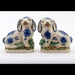 Danny's Fine Porcelain Home Decor Danny's Fine Porcelain Small Staffordshire Bunny Hares- Blue - Pair
