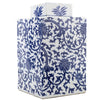 Danny's Fine Porcelain Home Decor Danny's Fine Porcelain Square Lidded Jar 50792
