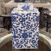 Danny's Fine Porcelain Home Decor Danny's Fine Porcelain Square Lidded Jar 50792