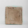 Danny's Fine Porcelain Home Decor Danny's Fine Porcelain Square Lidded Jar Teal Green Scenery 51179