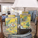 Danny's Fine Porcelain Home Decor Danny's Fine Porcelain Square Lidded Jar Yellow Children Playing 51178
