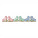 Danny's Fine Porcelain Home Decor Danny's Fine Porcelain Staffordshire Bunny Hares – Blue Fishnet (Pair)