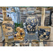 Danny's Fine Porcelain Home Decor Danny's Fine Porcelain Staffordshire Bunny Hares- Blue - Pair