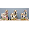 Danny's Fine Porcelain Home Decor Danny's Fine Porcelain Staffordshire Bunny Hares- Blue - Pair