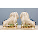 Danny's Fine Porcelain Home Decor Danny's Fine Porcelain Staffordshire Bunny Hares- Blue - Pair
