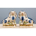 Danny's Fine Porcelain Home Decor Danny's Fine Porcelain Staffordshire Bunny Hares- Blue - Pair