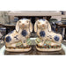 Danny's Fine Porcelain Home Decor Danny's Fine Porcelain Staffordshire Bunny Hares- Blue - Pair