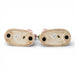 Danny's Fine Porcelain Home Decor Danny's Fine Porcelain Staffordshire Bunny Hares – Pink Fishnet (Pair)
