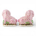 Danny's Fine Porcelain Home Decor Danny's Fine Porcelain Staffordshire Bunny Hares – Pink Fishnet (Pair)