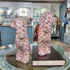 Danny's Fine Porcelain Home Decor Danny's Fine Porcelain Staffordshire Dogs – Pink Fishnet (Special Edition)