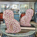 Danny's Fine Porcelain Home Decor Danny's Fine Porcelain Staffordshire Dogs – Pink Fishnet (Special Edition)