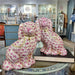 Danny's Fine Porcelain Home Decor Danny's Fine Porcelain Staffordshire Dogs – Pink Fishnet (Special Edition)