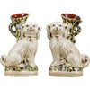 Danny's Fine Porcelain Home Decor Danny's Fine Porcelain Staffordshire Dogs Repro Pitcher-Pair 41190