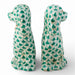 Danny's Fine Porcelain Home Decor Danny's Fine Porcelain Staffordshire Dogs – Teal Fishnet (Special Edition)