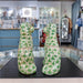 Danny's Fine Porcelain Home Decor Danny's Fine Porcelain Staffordshire Small Dog - Green Fishnet (Min 2 Pairs)