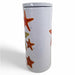 Danny's Fine Porcelain Home Decor Danny's Fine Porcelain Starfish Study Vasecylindrical White Vase Featuring Colorful - CLOSEOUT SAMPLE SALE