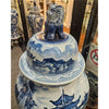 Danny's Fine Porcelain Home Decor Danny's Fine Porcelain Tall Lidded Jar -Blue & White