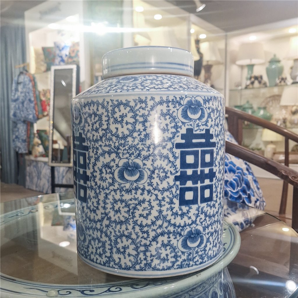 Danny's Fine Porcelain Home Decor Danny's Fine Porcelain Tea Jar 50162