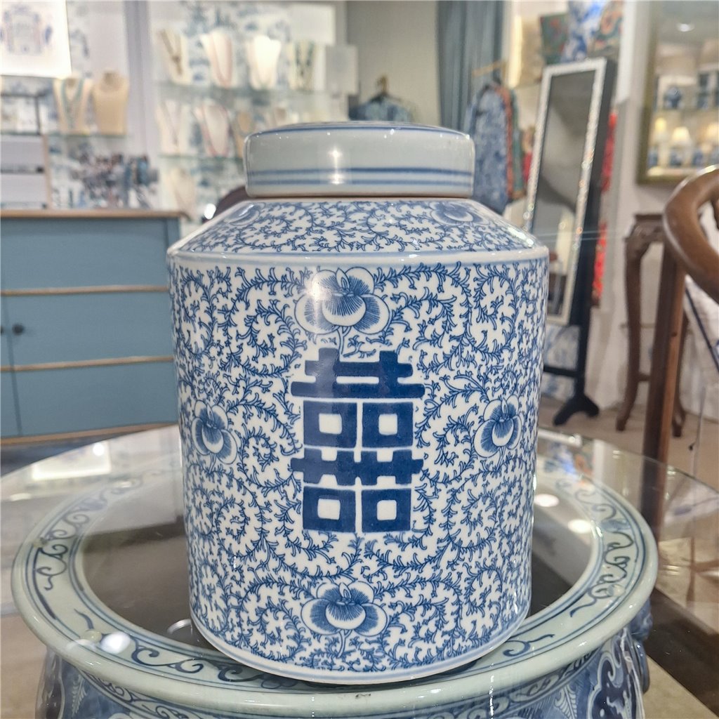 Danny's Fine Porcelain Home Decor Danny's Fine Porcelain Tea Jar 50162