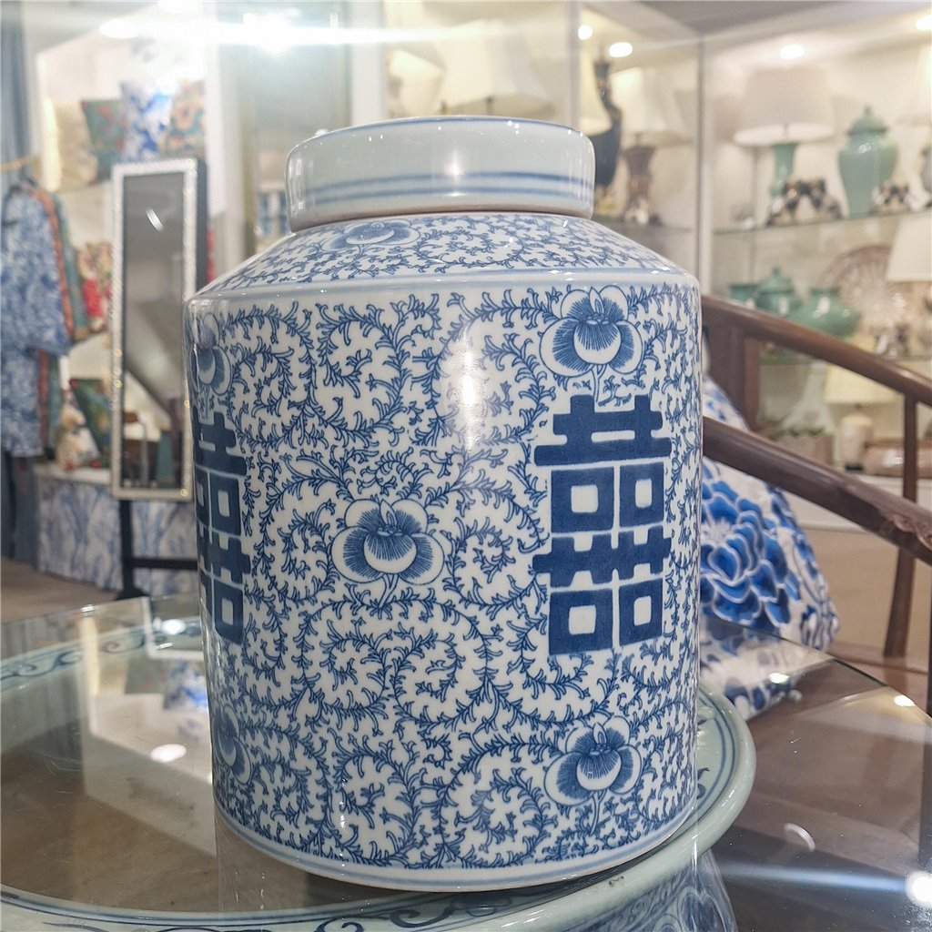Danny's Fine Porcelain Home Decor Danny's Fine Porcelain Tea Jar 50162