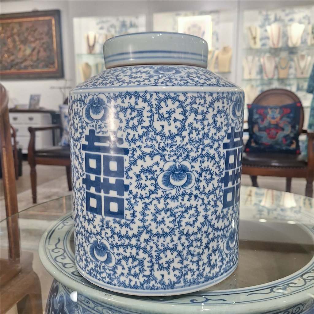 Danny's Fine Porcelain Home Decor Danny's Fine Porcelain Tea Jar 50162