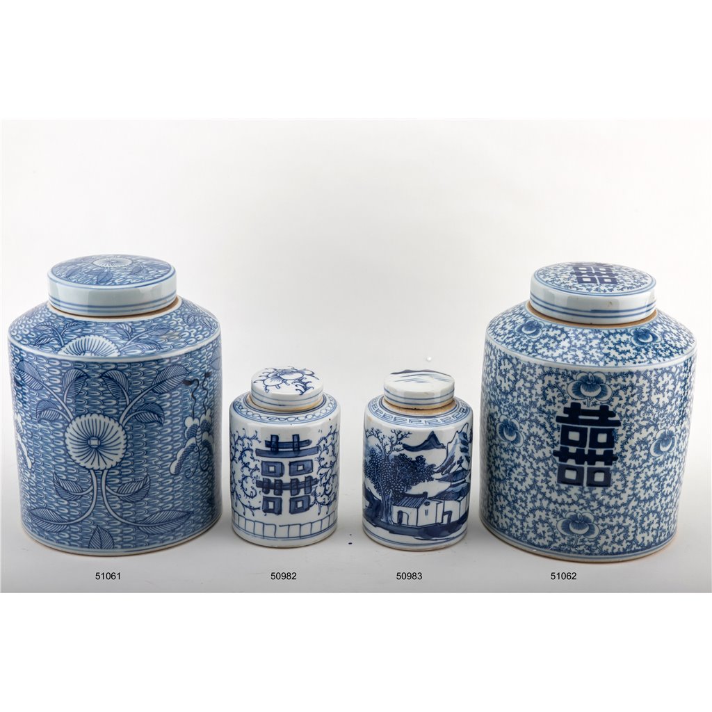 Danny's Fine Porcelain Home Decor Danny's Fine Porcelain Tea Jar 50162