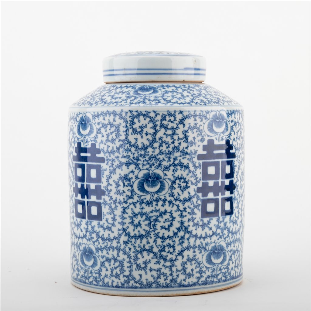 Danny's Fine Porcelain Home Decor Danny's Fine Porcelain Tea Jar 50162