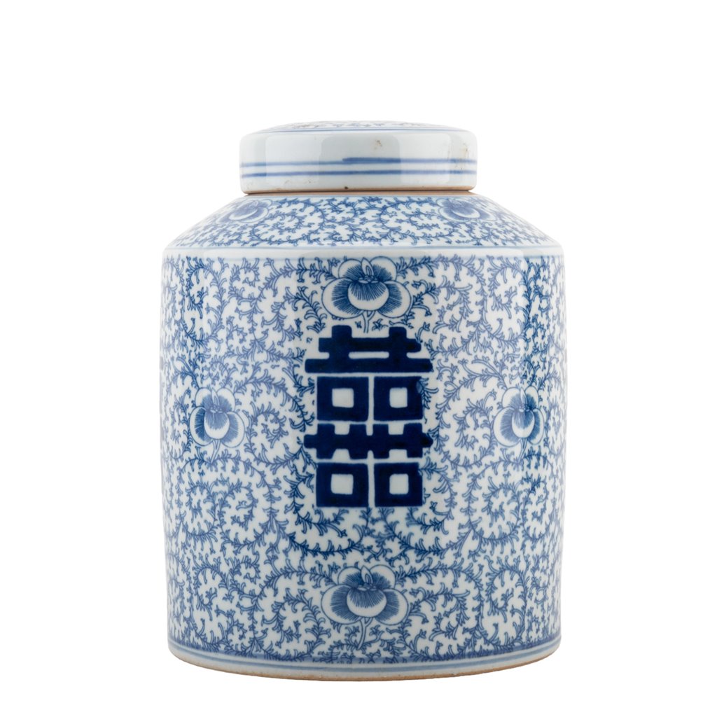 Danny's Fine Porcelain Home Decor Danny's Fine Porcelain Tea Jar 50162