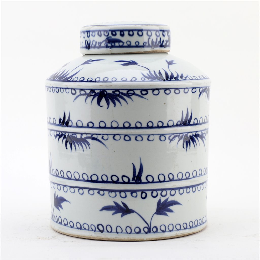 Danny's Fine Porcelain Home Decor Danny's Fine Porcelain Tea Jar 50808