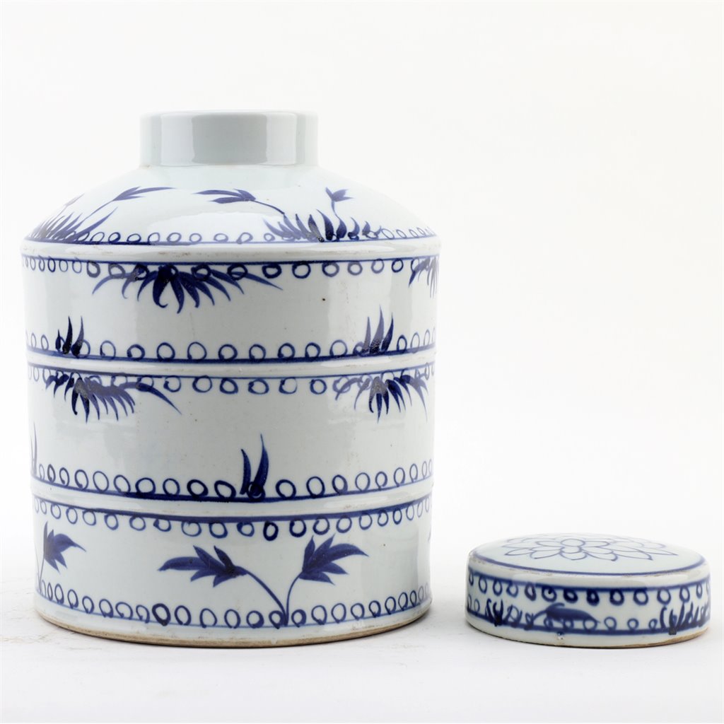 Danny's Fine Porcelain Home Decor Danny's Fine Porcelain Tea Jar 50808