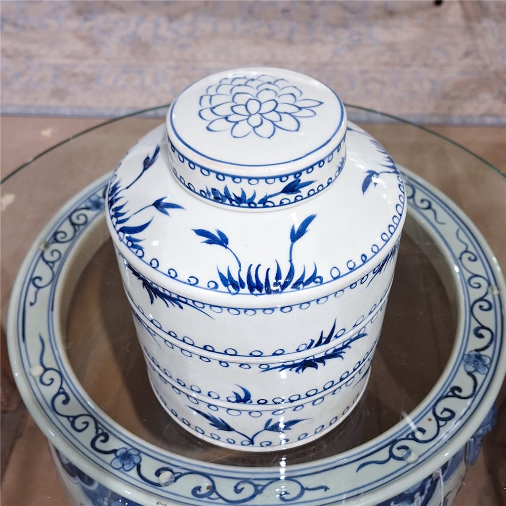 Danny's Fine Porcelain Home Decor Danny's Fine Porcelain Tea Jar 50808