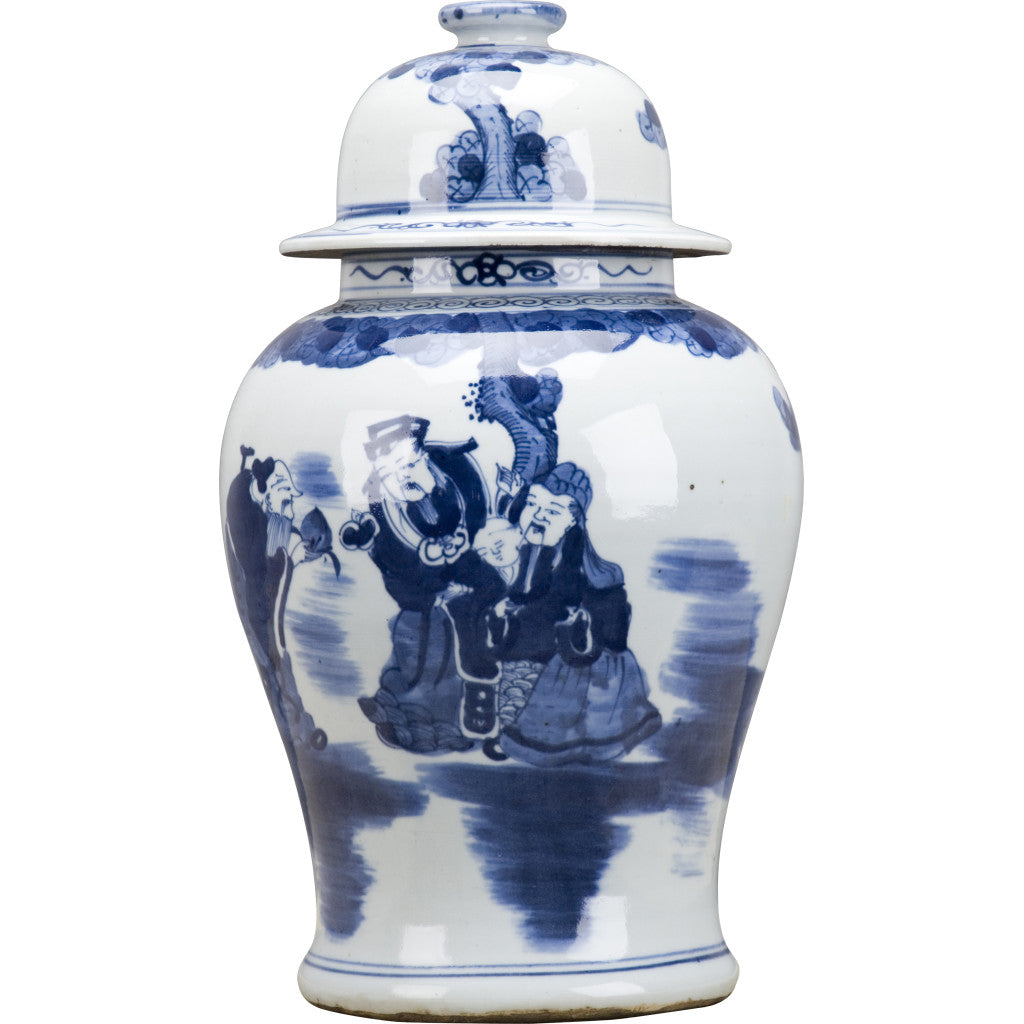 Danny's Fine Porcelain Home Decor Danny's Fine Porcelain Temple Jar 50630
