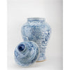 Danny's Fine Porcelain Home Decor Danny's Fine Porcelain Temple Jar Blue And White Flower 51114