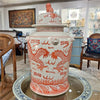 Danny's Fine Porcelain Home Decor Danny's Fine Porcelain Temple Jar Light Red Dragon 51125