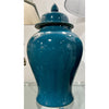 Danny's Fine Porcelain Home Decor Danny's Fine Porcelain Temple Jar - Peacock Green