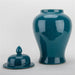 Danny's Fine Porcelain Home Decor Danny's Fine Porcelain Temple Jar - Peacock Green