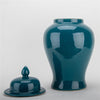 Danny's Fine Porcelain Home Decor Danny's Fine Porcelain Temple Jar - Peacock Green