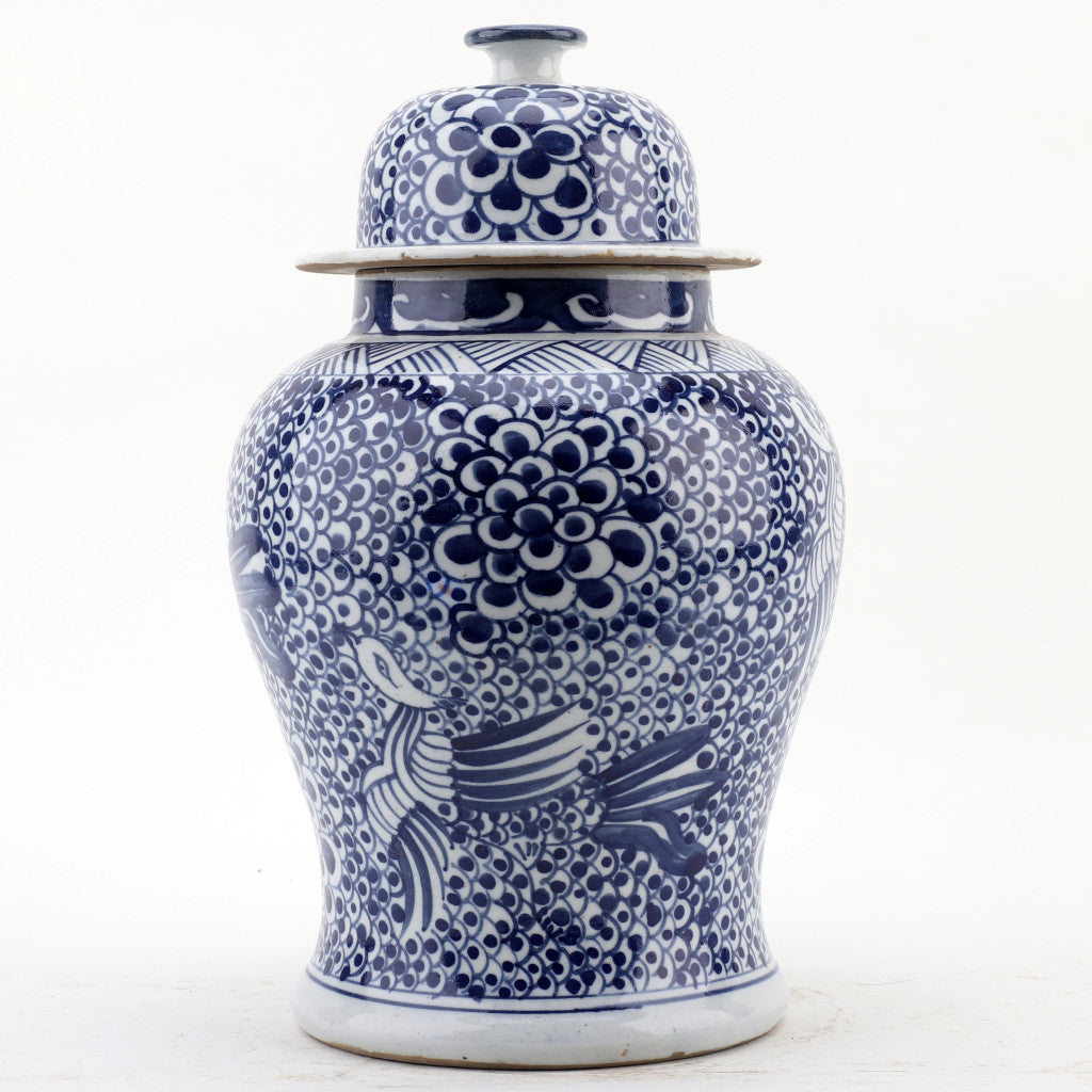 Danny's Fine Porcelain Home Decor Danny's Fine Porcelain Temple Jar - Phoenix 50859