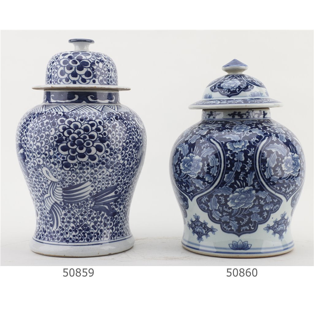 Danny's Fine Porcelain Home Decor Danny's Fine Porcelain Temple Jar - Phoenix 50859