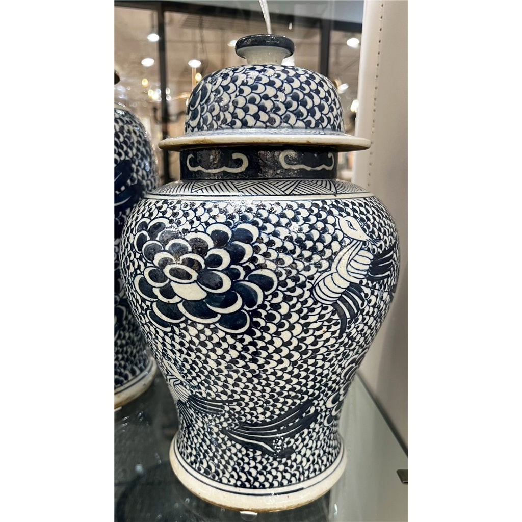 Danny's Fine Porcelain Home Decor Danny's Fine Porcelain Temple Jar - Phoenix 50859