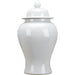 Danny's Fine Porcelain Home Decor Danny's Fine Porcelain Temple Jar -White Crackle