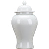 Danny's Fine Porcelain Home Decor Danny's Fine Porcelain Temple Jar -White Crackle