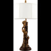Danny's Fine Porcelain Lighting Danny's Fine Porcelain Three Monkeys Lamp PLM53