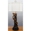 Danny's Fine Porcelain Lighting Danny's Fine Porcelain Three Monkeys Lamp PLM53