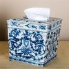 Danny's Fine Porcelain Home Decor Danny's Fine Porcelain Tissue Box-Annette/Azure Casey