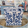 Danny's Fine Porcelain Home Decor Danny's Fine Porcelain Tissue Box-Annette/Azure Casey