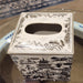 Danny's Fine Porcelain Home Decor Danny's Fine Porcelain Tissue Box - Black and White Willow